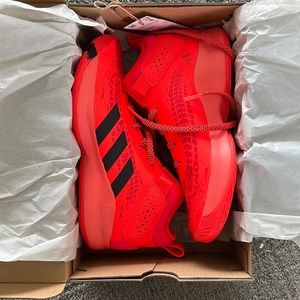 Brand new basketball shoes solar red/ orange